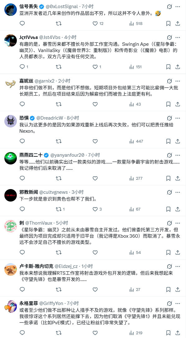 玩家怒喷《星际争霸》竟然要外包：暴雪已没这个能力