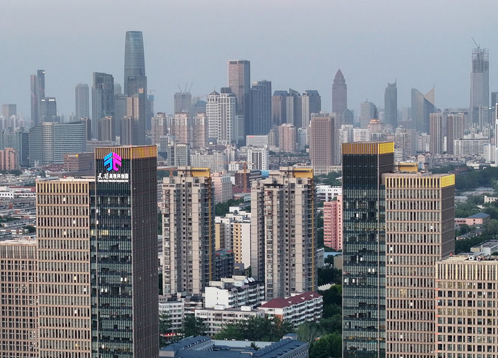这是从空中拍摄的天开高教科创园一景（2024年5月13日摄）。