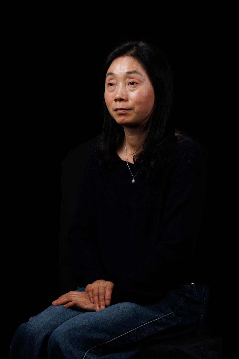 5月8日拍摄的陈祥榕的母亲姚久穗。
