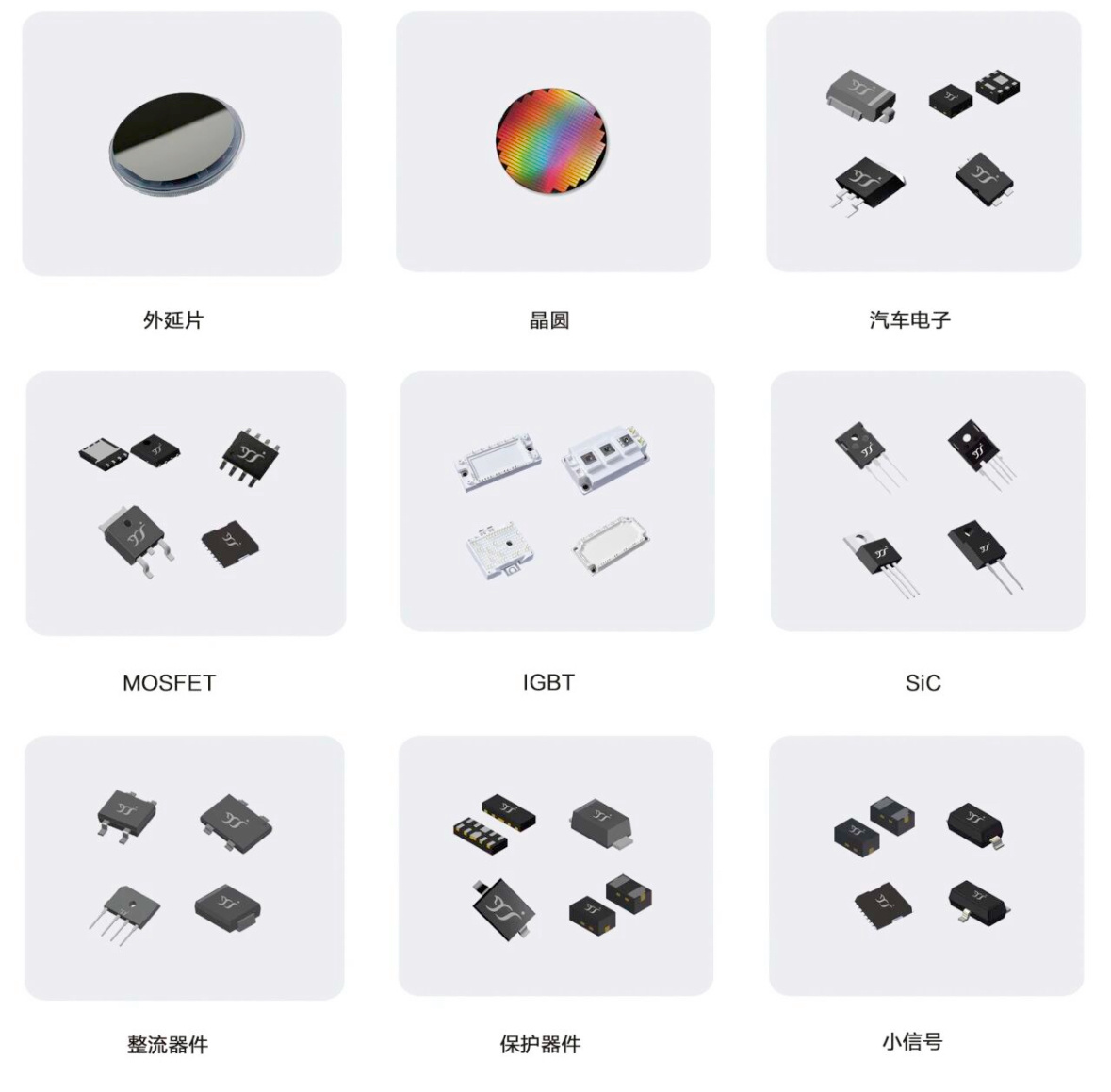扬杰科技部分产品