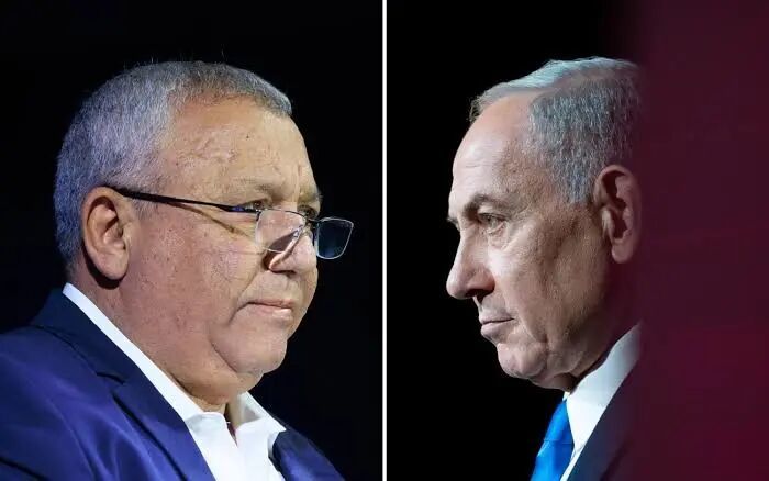 Eisenkot opens up a lead on Netanyahu in new ToI poll, but both blocs shy of majority | The Times of Israel