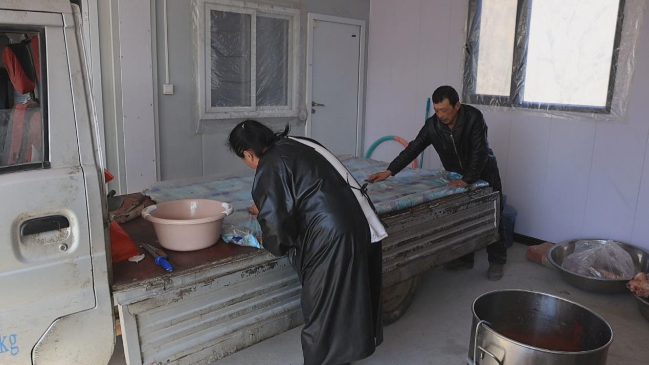 尉庆友的临时板房