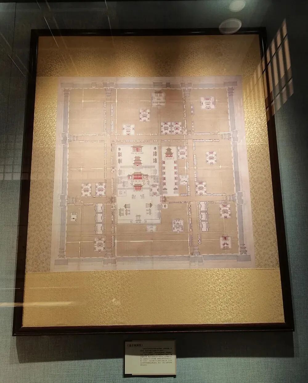 《盛京城阙图》，描绘了盛京作为奉天府时期的城市样貌。来源/中国第一历史档案馆