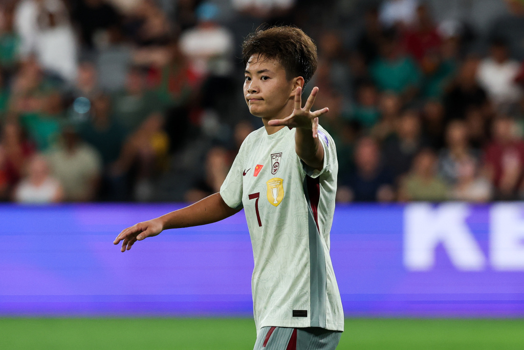 王霜本场比赛错失数次机会。