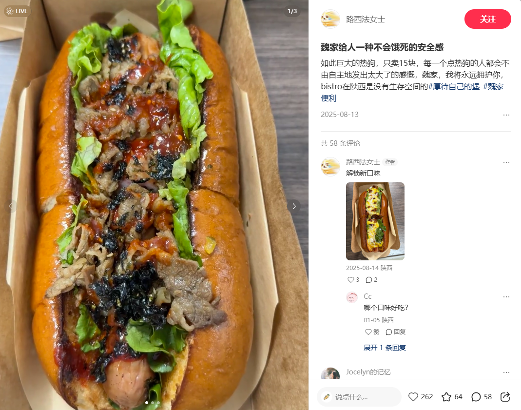 ● 图片来源:小红书@路西法女士