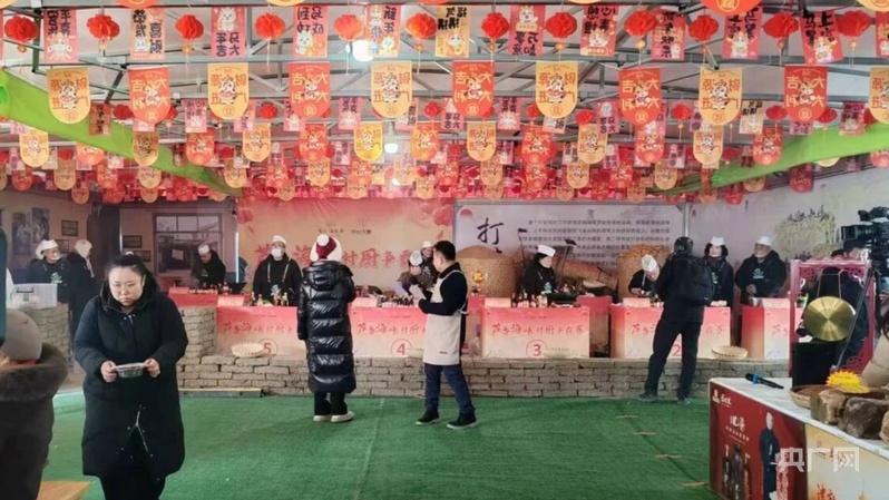 村厨争霸赛现场（央广网记者 周思杨 摄）