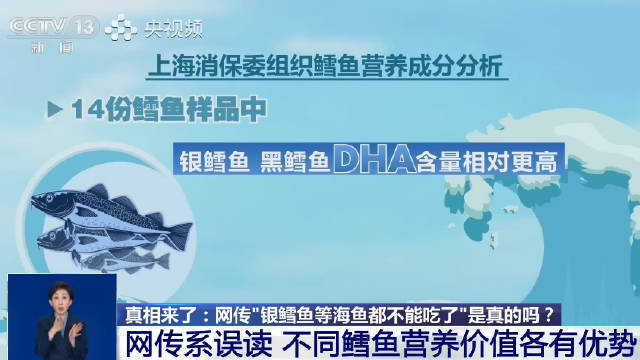 #央视频辟谣#【#儿童装银鳕鱼达不到辅食标准#】近日，一名两岁幼儿因