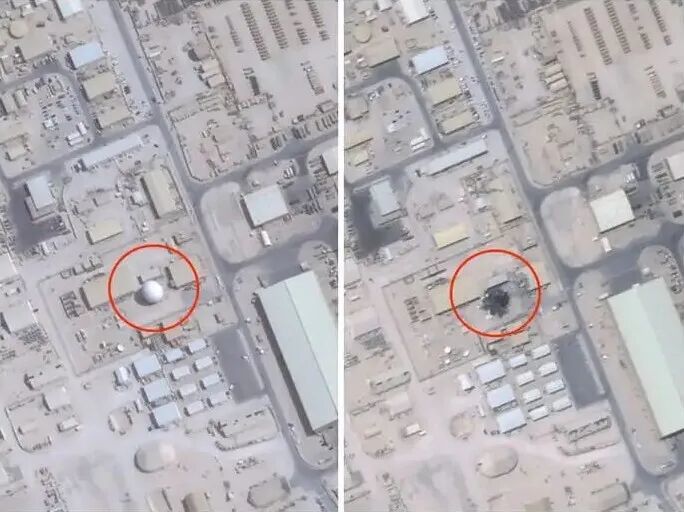 Images Show Damage at US Base Iran Attacked With Missiles - Business Insider