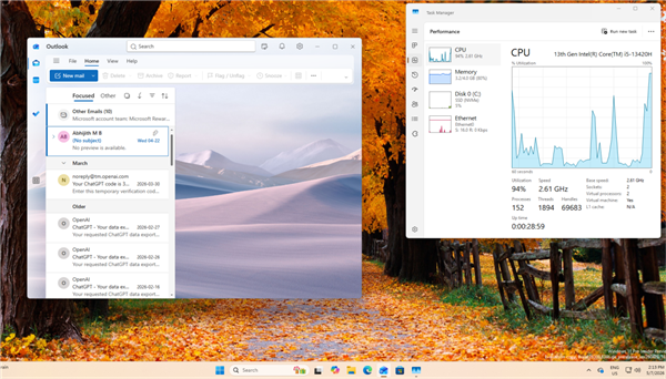 低端PC的革命来了！Windows新功能实测效果惊人：电脑流畅度质变