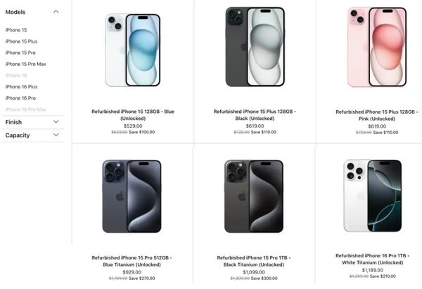 iPhone机型对比