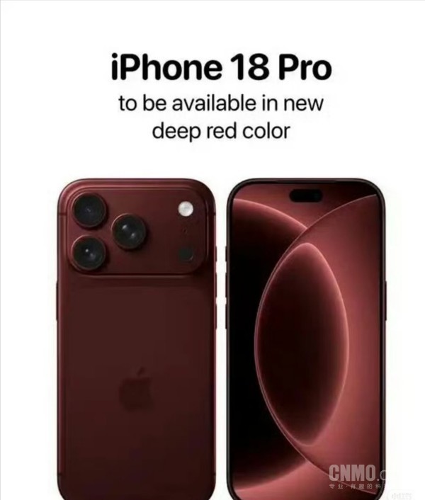 iPhone 18 Pro假思图