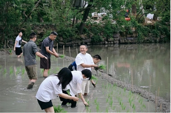 水田插秧之后 马云低调现身麻省理工和哈佛大学  