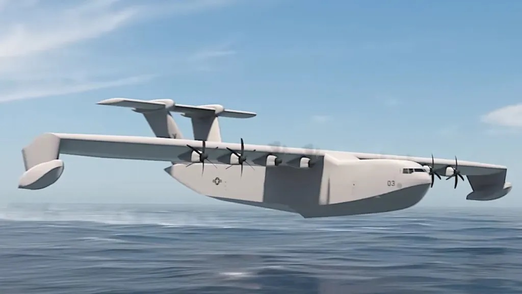 两家团队参与DARPA“自由运输者”项目时提出的方案，上图为通用原子能领衔团队方案，下图为极光飞行科技公司领衔团队方案