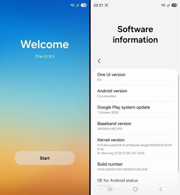 三星One UI 9.5