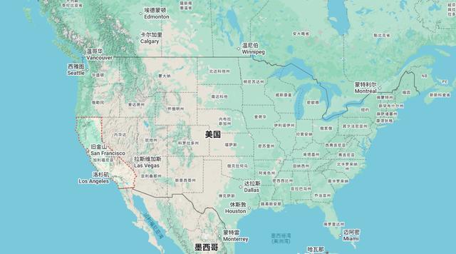 好意思国加利福尼亚州