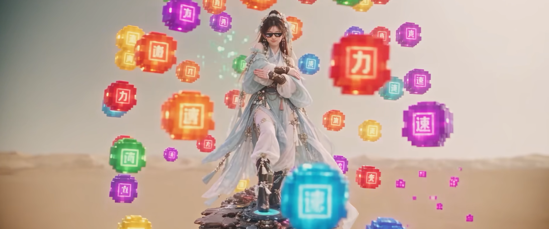 ▲AI短剧《科学修仙时代》(图/视频截图)