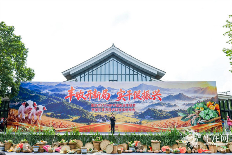 重庆市2026年中国农民丰收节暨第三届农民农耕赛事运动会活动现场。第1眼TV-华龙网 崔迪 摄
