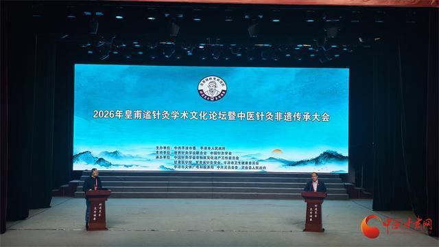 皇甫谧针灸申报国家级非物质文化遗产项目研讨会