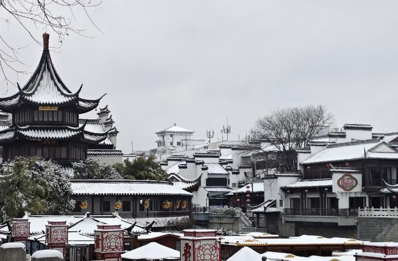 雪中夫子庙(图源:网络)