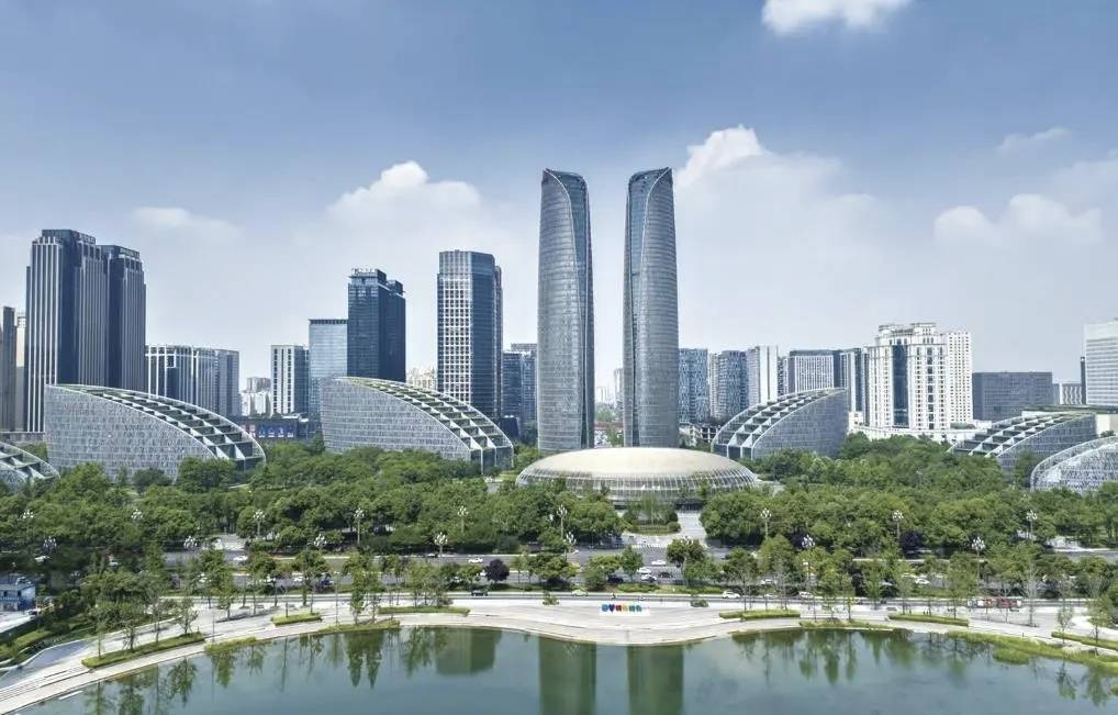 成都高新南区。图据成都高新