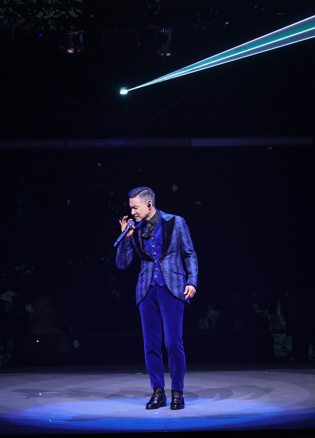 ▲2025年2月23日晚,“张学友60+巡回演唱会”在海口的最后一场演出举行 图据视觉中国