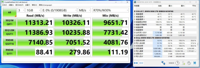 高效低温服务个人AI 佰维M560灵梭PCIe 5.0固态硬盘评测