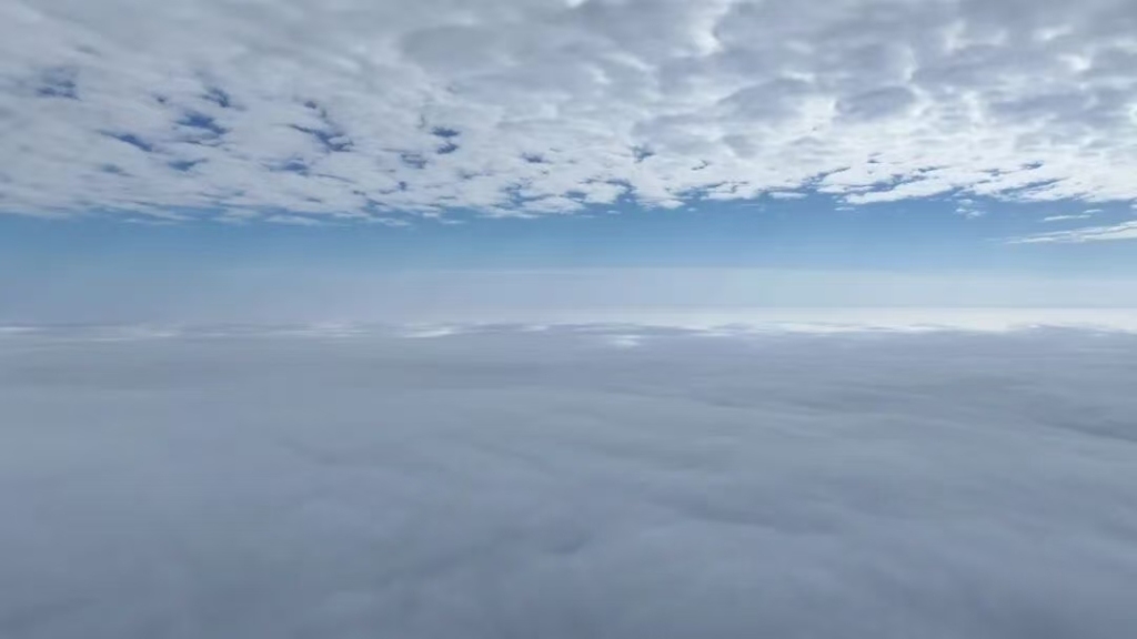 丁某无人机高空拍摄画面。 萧山公安 供图