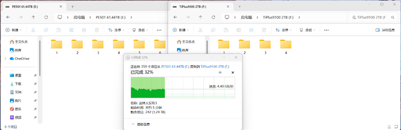 无缓PCIe5.0 SSD性能天花板!长江存储致态TiPlus9100 2TB评测:顺序读取超12G/s,4K 媲美旗舰