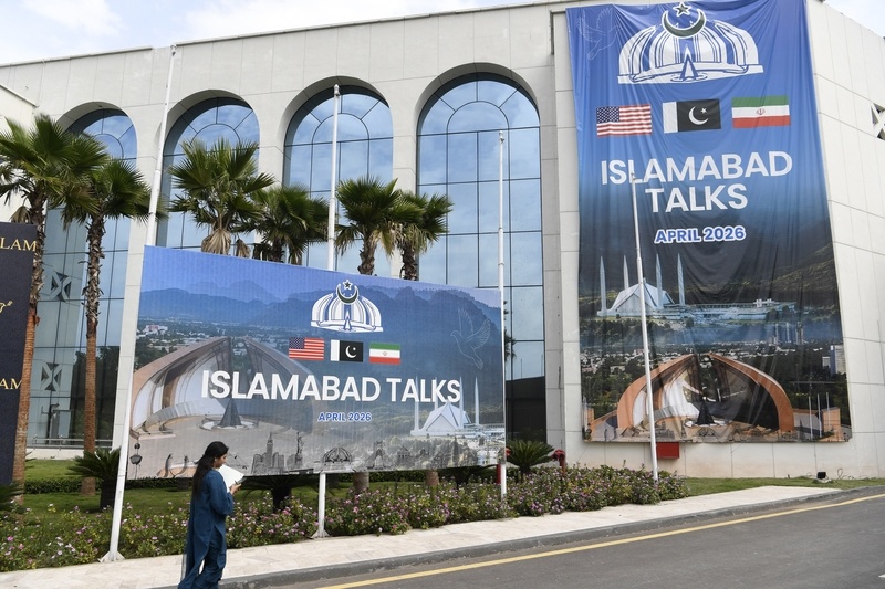 在巴基斯坦斡旋下，美伊谈判在伊斯兰堡举行 IC photo