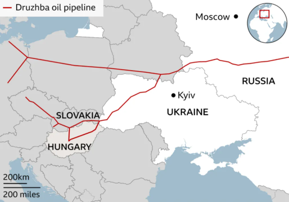 “友谊”输油管道 BBC