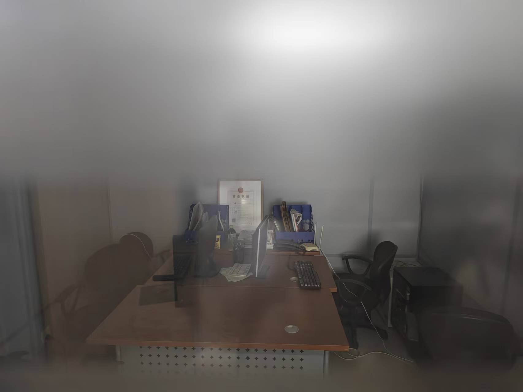 六智信息位于北京市海淀区的注册地办公室 图片来源：特约记者 温沐夏 摄