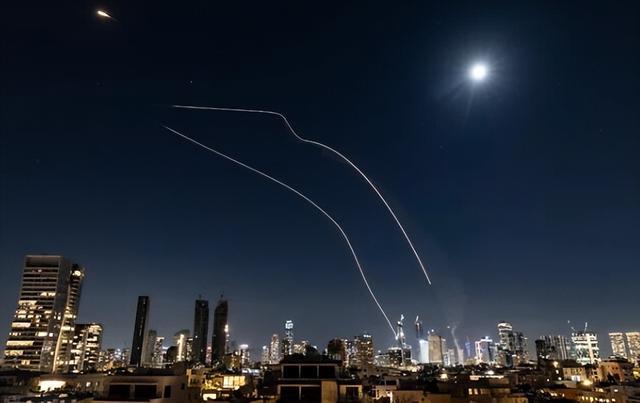 以色列拦截伊朗导弹