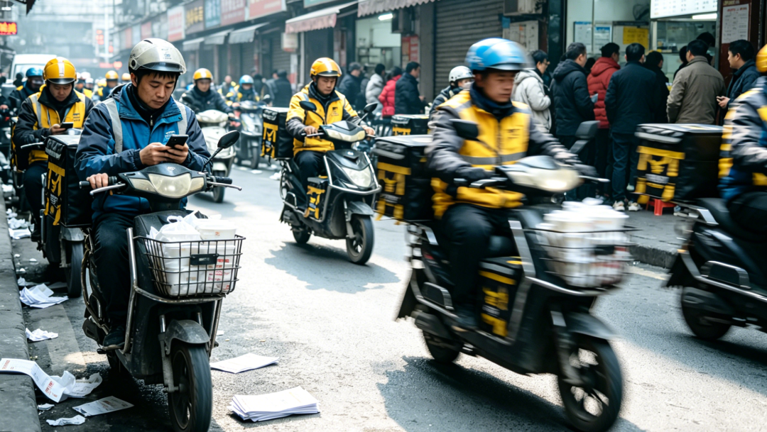 外卖“补贴大战”一年多,骑手经历了什么?