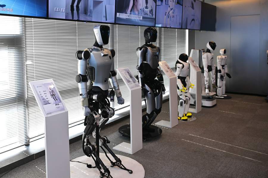 智元机器人 。 图片来源上观新闻