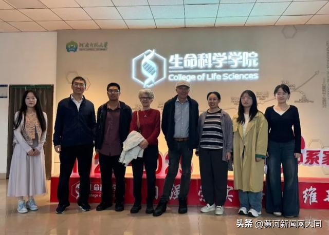 德国维尔茨堡大学Georg Nagel教授、意大利卡拉布里亚大学Anna Maria Musti教授，去年来河南师范大学交流