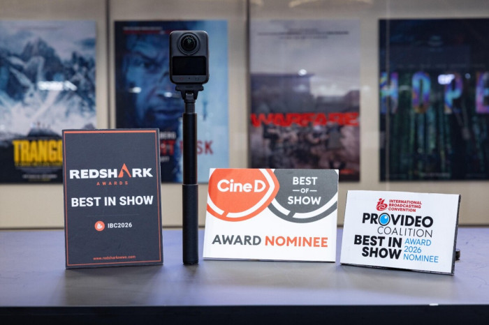 IBC 2026:DJI大疆Osmo Pocket 4P、Osmo 360 II获多项展会大奖