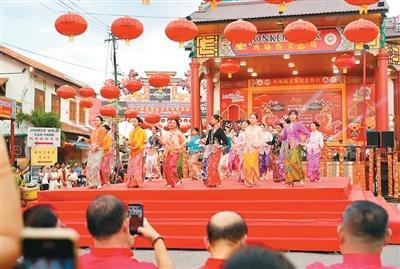 图为2026年“福建春节联欢晚会”马六甲分会场录制现场。颜天禄供图