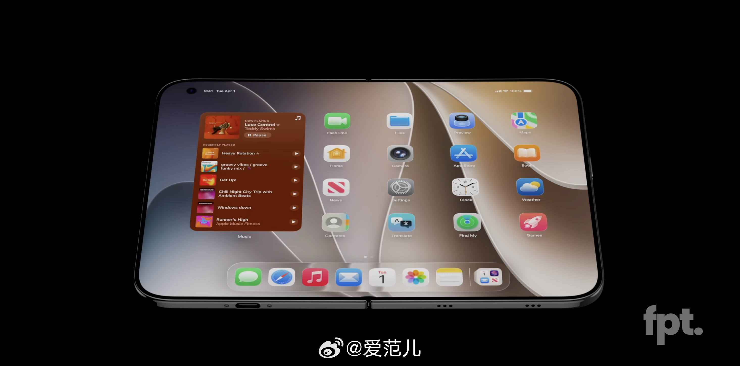 【苹果首款折叠屏 iPhone Ultra 渲染图再次曝光】 🎤