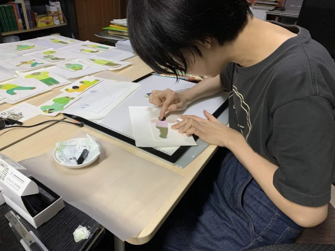轶男在做费那奇动画周2021主视觉动画