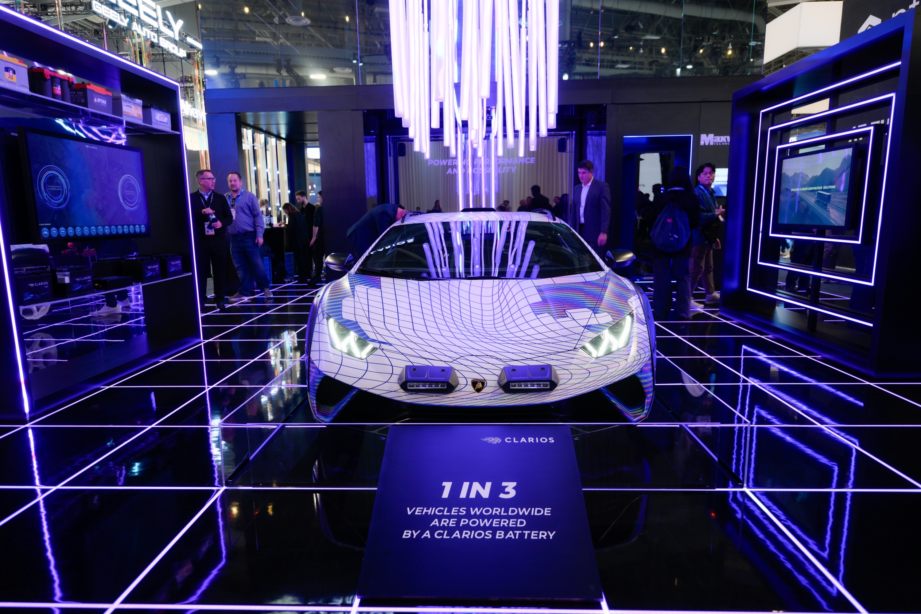 今年1月CES 2026期间展示的储能系统 东方IC