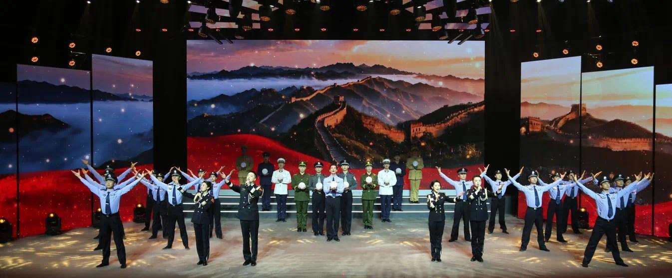 △歌曲《忠诚》演出现场