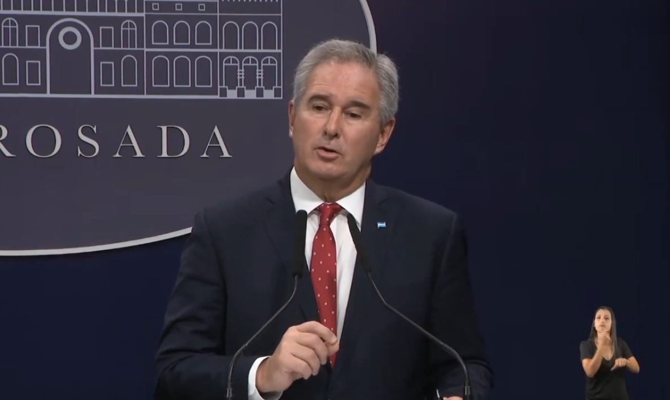 阿根廷外交部长巴勃罗·基尔诺 视频截图