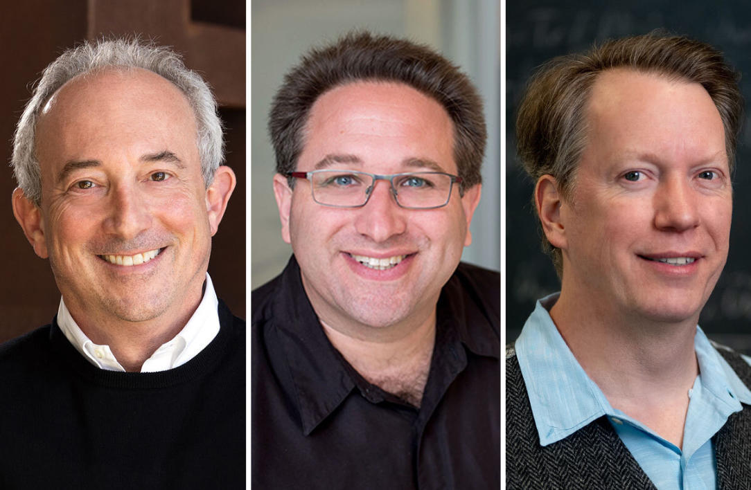 ▲从左到右分别为：大卫•阿古斯、斯科特•阿隆森和肖恩•卡罗尔