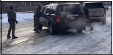 经美媒核实的现场视频