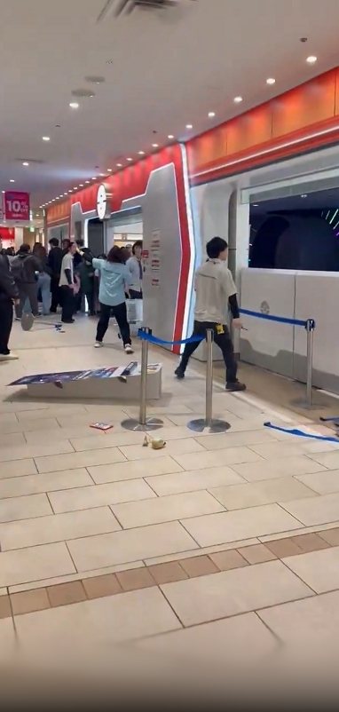 日本粗鄙媒体好意思妙传的事发现场视频截图