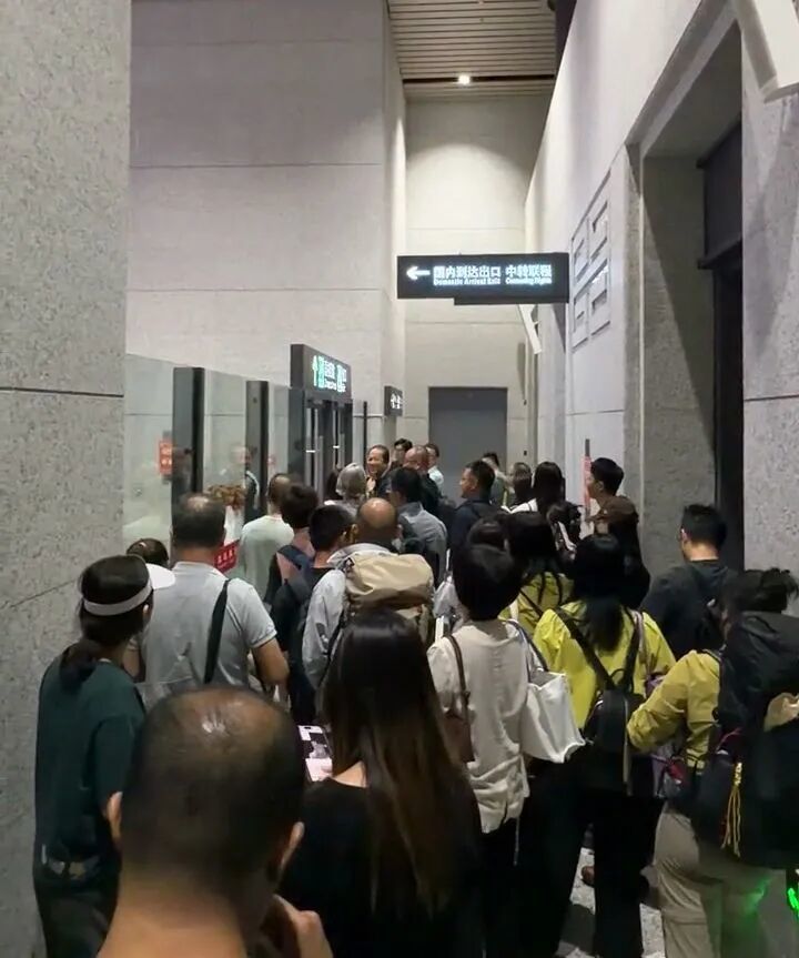 △网友视频截图。