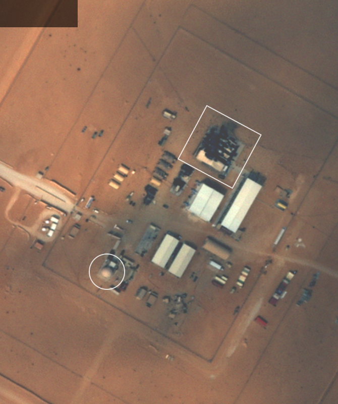 ▲美军沙特苏丹王子空军基地的受损情况。(图源:纽约时报)