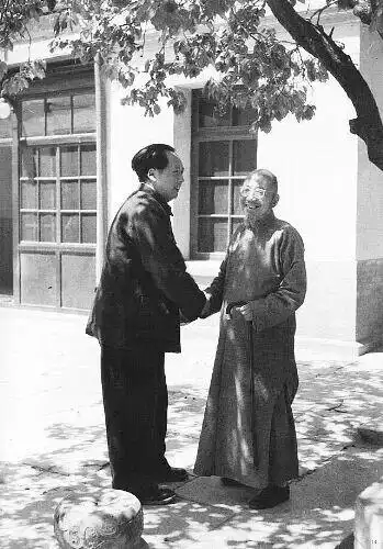 毛泽东会见柳亚子（1949年）