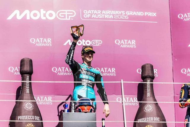 CFMOTO Aspar车队车手奎尔斯斩获奥地利站Moto3冠军