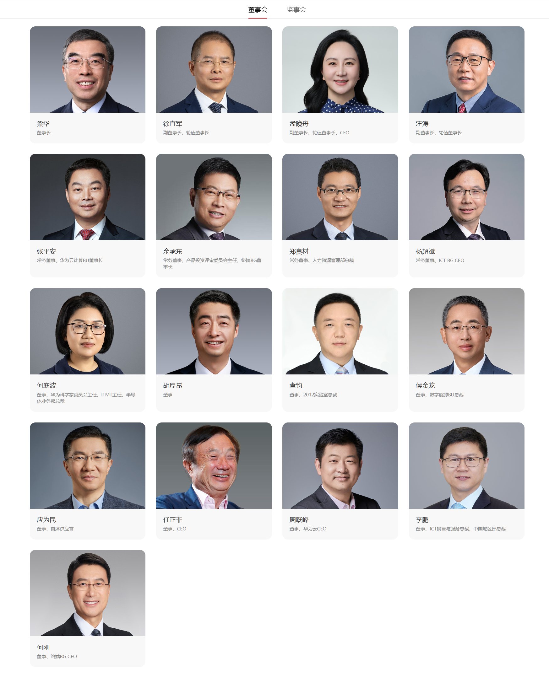 刚刚,何刚升职!成华为第17位董事